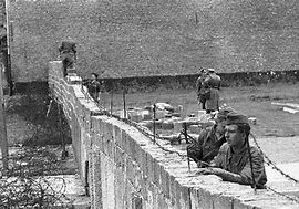 Muro de Berlín.