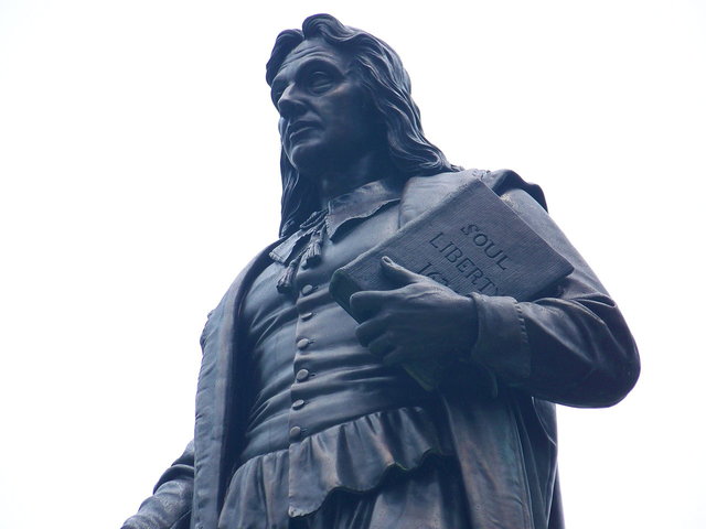 Roger Williams Convicted of Heresy and Founds Rhode Island Colony