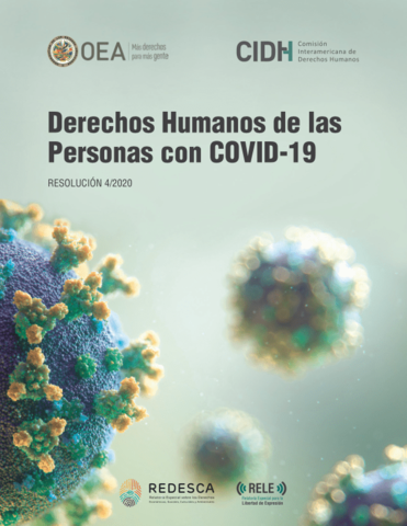 DERECHOS HUMANOS DE LAS PERSONAS AFECTADAS POR COVID 19