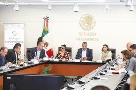 Reunión de la Comisión de Puntos constitucionales del Senado de la República