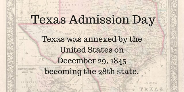 Texas Becomes a State!