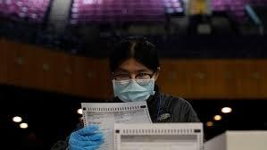 Conteo de los votos de las legislaturas de los estados