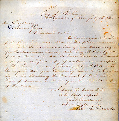 The Convention of 1845