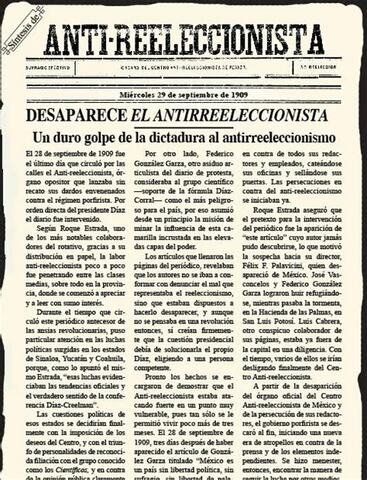 PARTIDO ANTIREELECCIONSTA