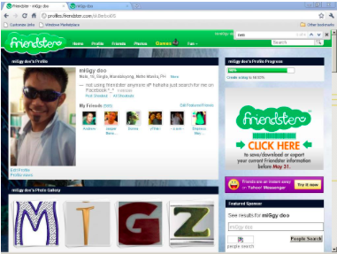 Friendster - Max