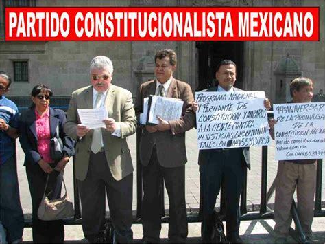 PARTIDO CONSTITUCIONALISTA MEXICANO