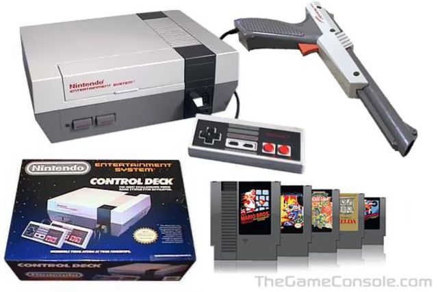 Nintendo Entertainment System (NES) Game Console
