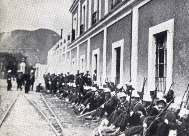 La huelga de Río Blanco.