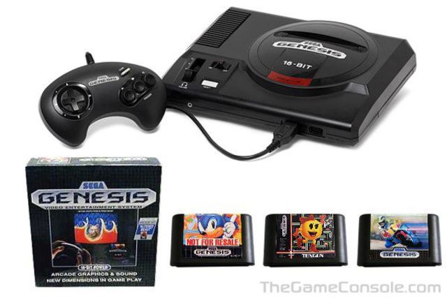 Sega Genesis Game Console