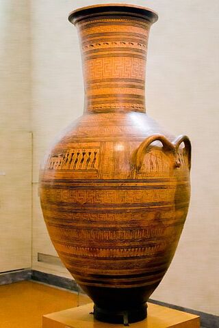 Vaso del Dípylon ( antica Grecia) - età oscura