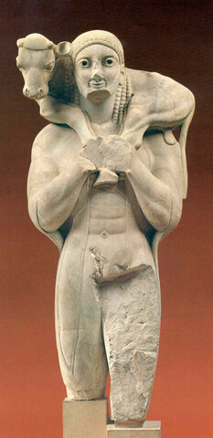 Moscoforo ( 560- 550 a.C)