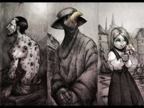 Euroopas levis kohutav katkuepideemia ehk nn must surm