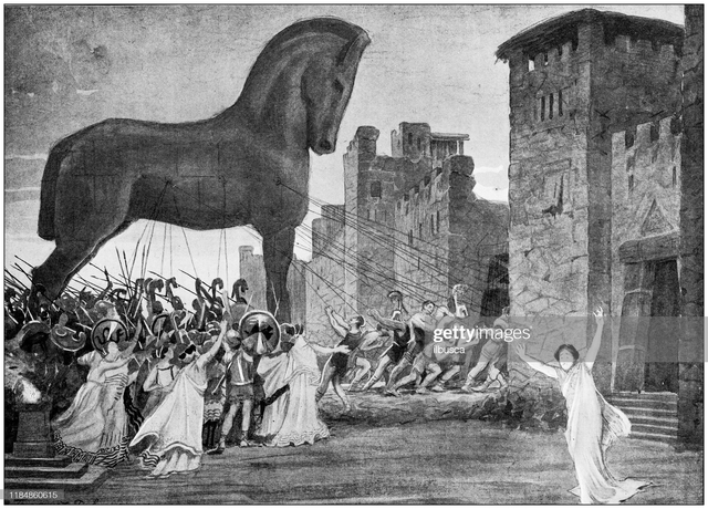 The start of the Trojan War