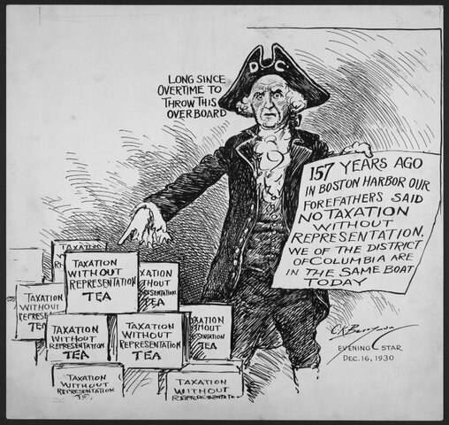 No taxation without representation