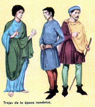 INDUMENTARIA ROMÁNICA