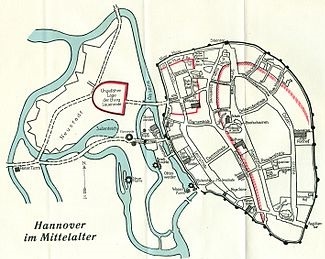 Ausbau des Ortes Hannover