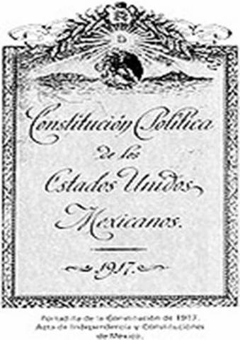 CONSTITUCION DE LOS ESTADOS UNIDOS MEXICANOS