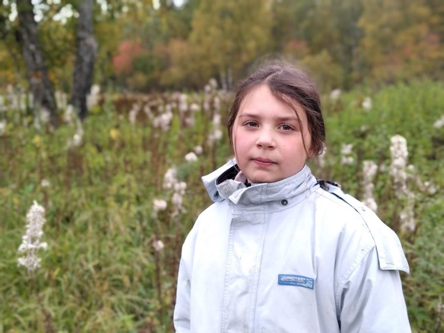 My little sister Zlata was born