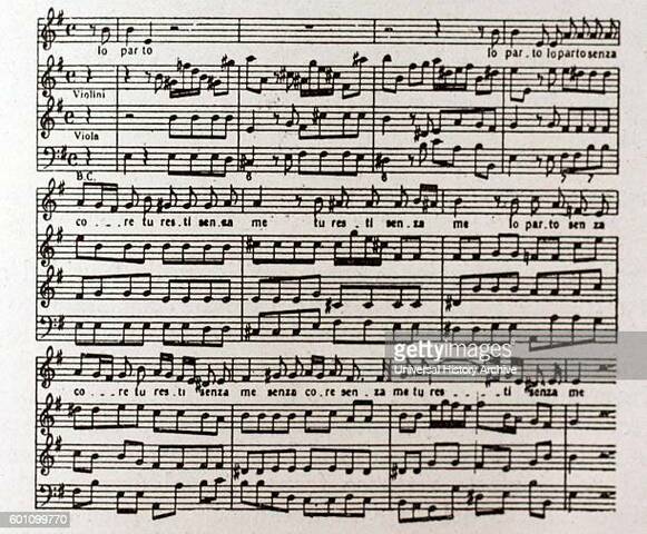 Revisó la ópera Irene de Carlo Francesco Pollarolo