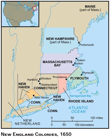 Royal Authority Creates Dominion of New England