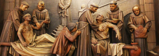 Llegada de los franciscanos a la Nueva España