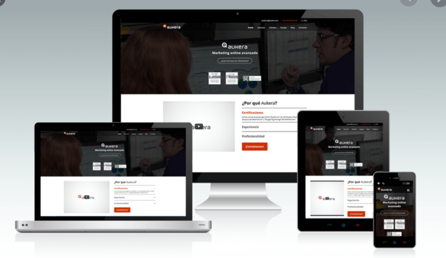 Inicio del diseño responsivo.