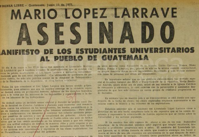 Asesinato del Licenciado Mario López