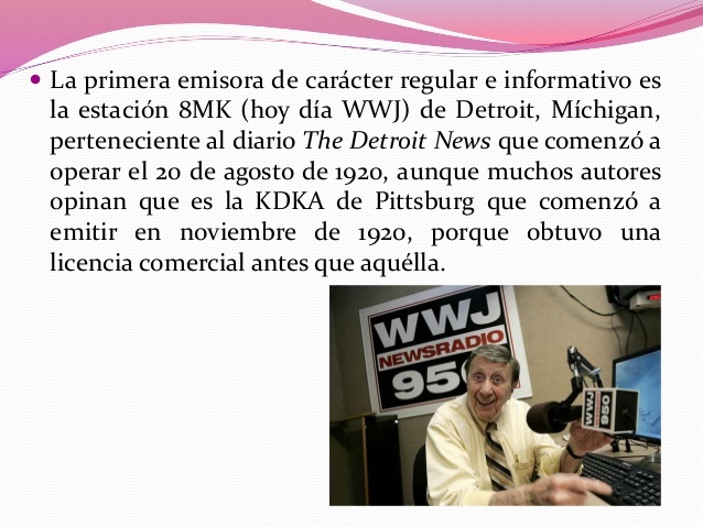 Creación de varias emisoras  y estaciones de radio en Usa.