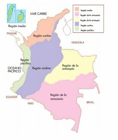 Formas de regionalización en Colombia