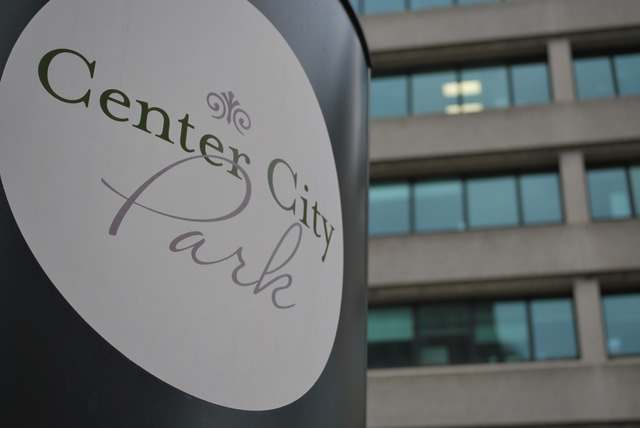 Scenary shoot at Center City Park in Downtown Greensboro