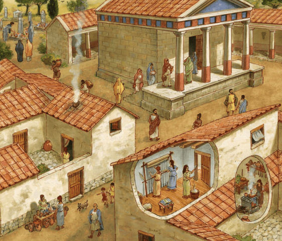 Comienza la colonización griega de occidente