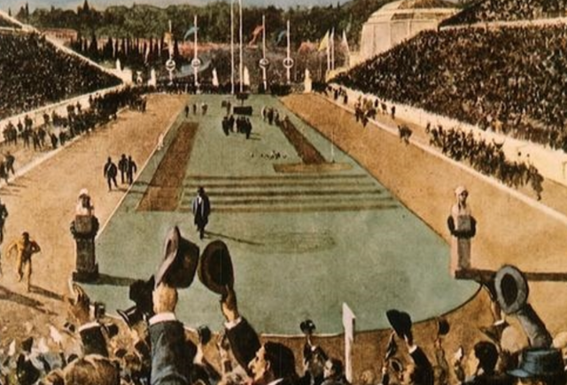 Celebración primeros juegos olímpicos
