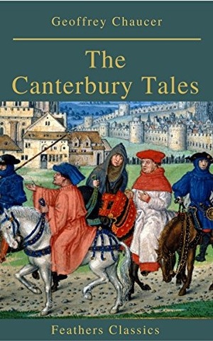 Chaucer writes “The Canterbury Tales”
