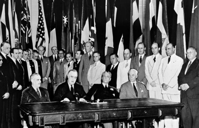 EDAD CONTEMPORÁNEA 1945 D.C Se establece la ONU