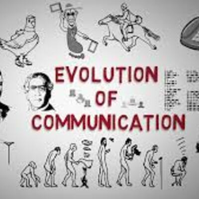 Timeline: evolution of communication