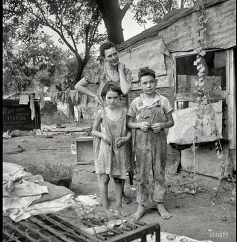 Familia Oklahoma: Depresión De Los Años 30 en 1922 a 1936
