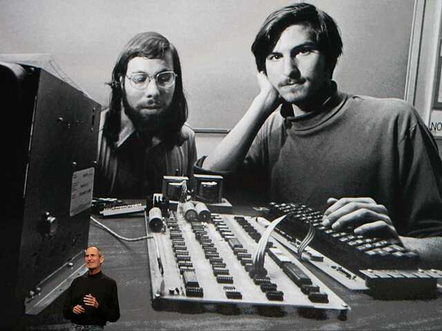 1976 – Steve Wozniak and Steve Jobs