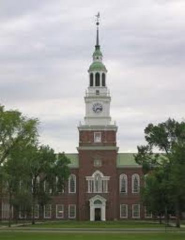Dartmouth College founded