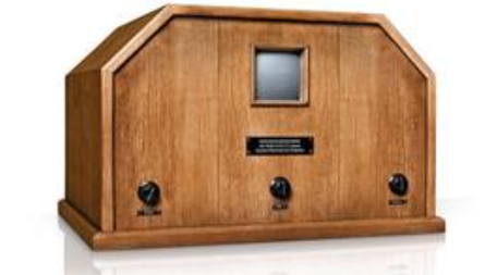 Primer televisor de la historia.