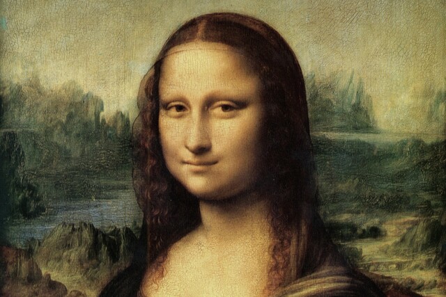 Léonard de Vinci commence Mona Lisa