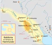 El imperio de Hammurabi