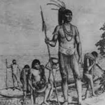 Timeline: los primeros  pobladores de la isla