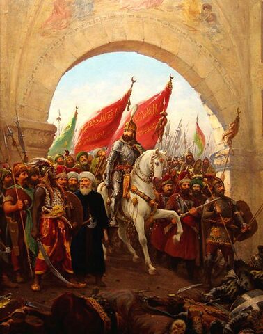 Prise de Constantinople par les Turcs