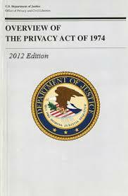 Privacy Act Of 1974