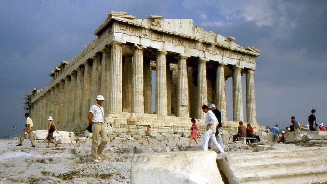 Templos griegos. El Partenón, rey de los templos griegos.