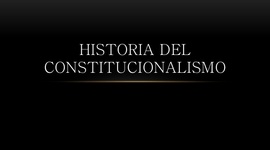 Timeline: ANTECEDENTES DEL CONSTITUCIONALISMO