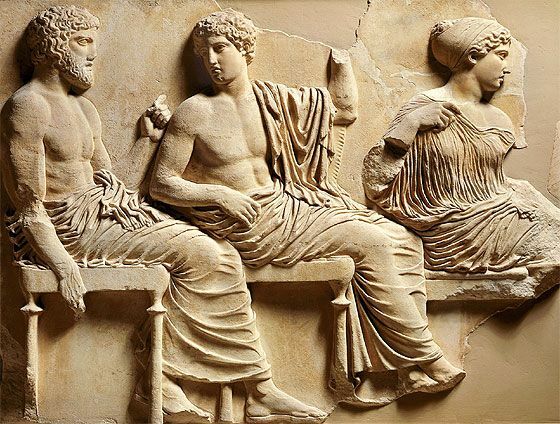 Escultura. Relieves de Fidias en el Partenón