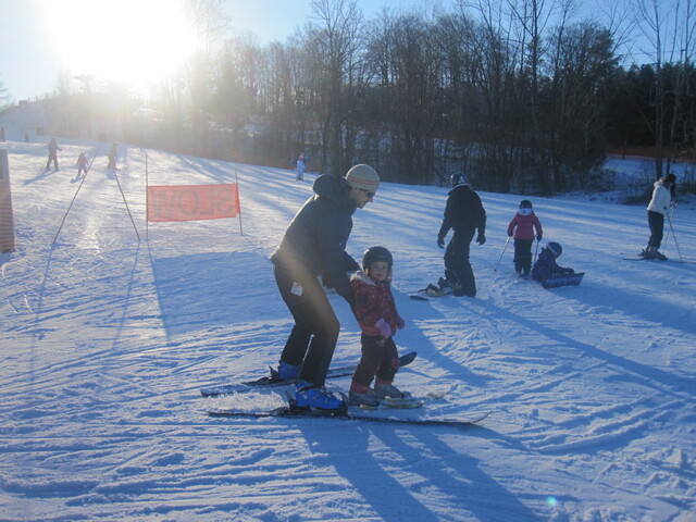 mon premier jour de ski