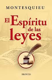 1748 PUBLICACIÓN DEL “ESPIRITU DE LAS LEYES”