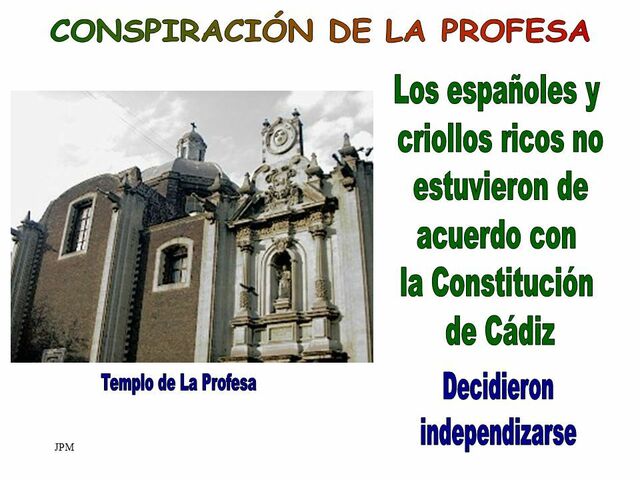 Conspiración d ela Profesa